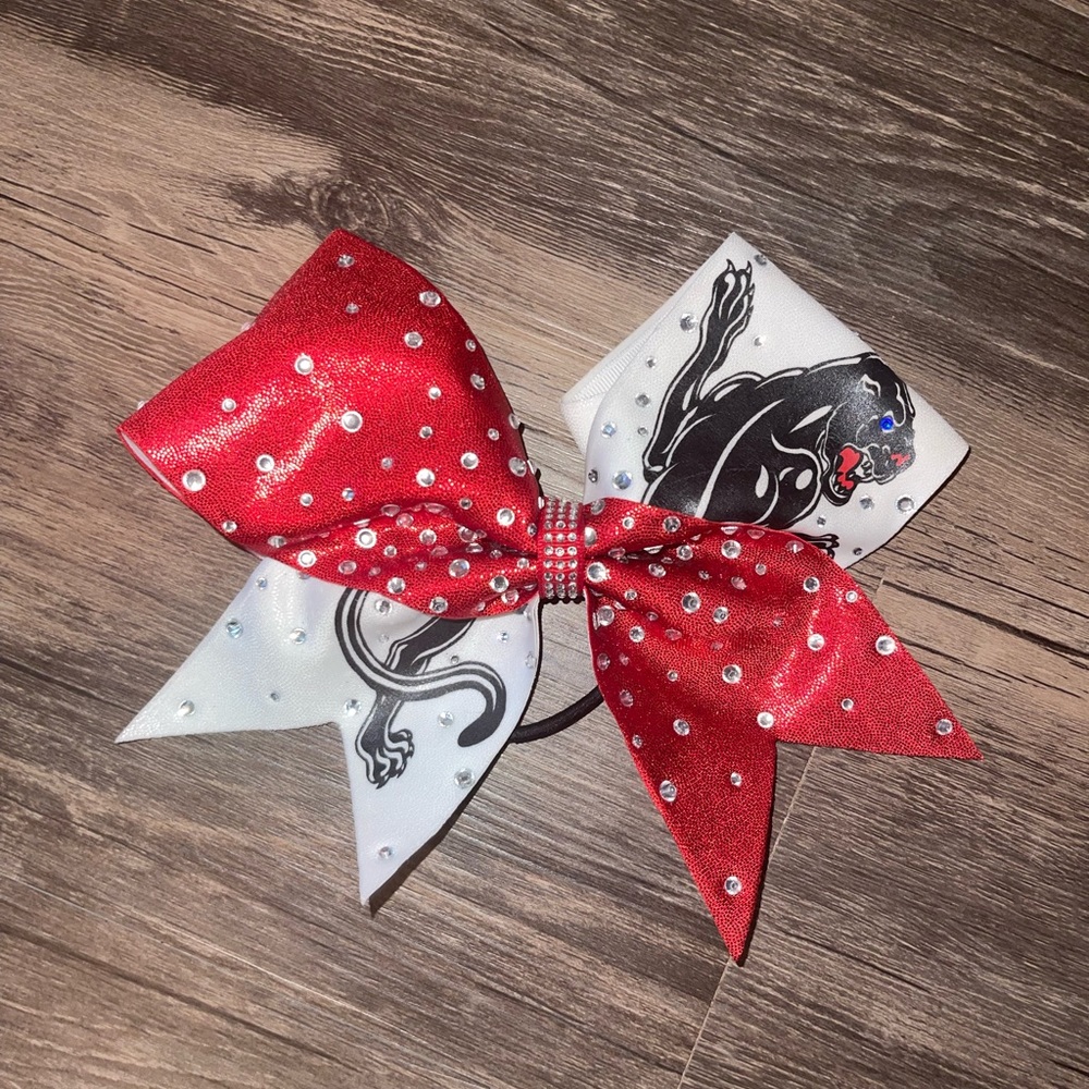 COPY - Cheer athletics panthers worlds competition bow